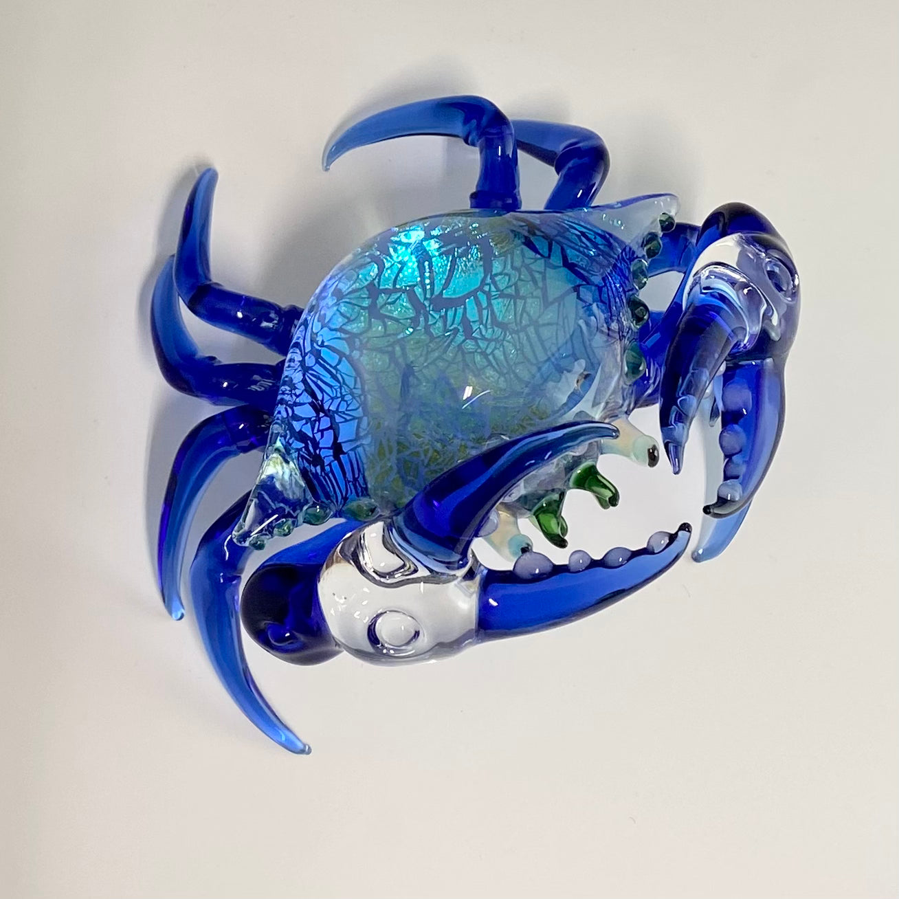 Blue Crab Pint Glass, set of 4