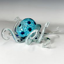 Load image into Gallery viewer, Blue Glass Tako Octopus
