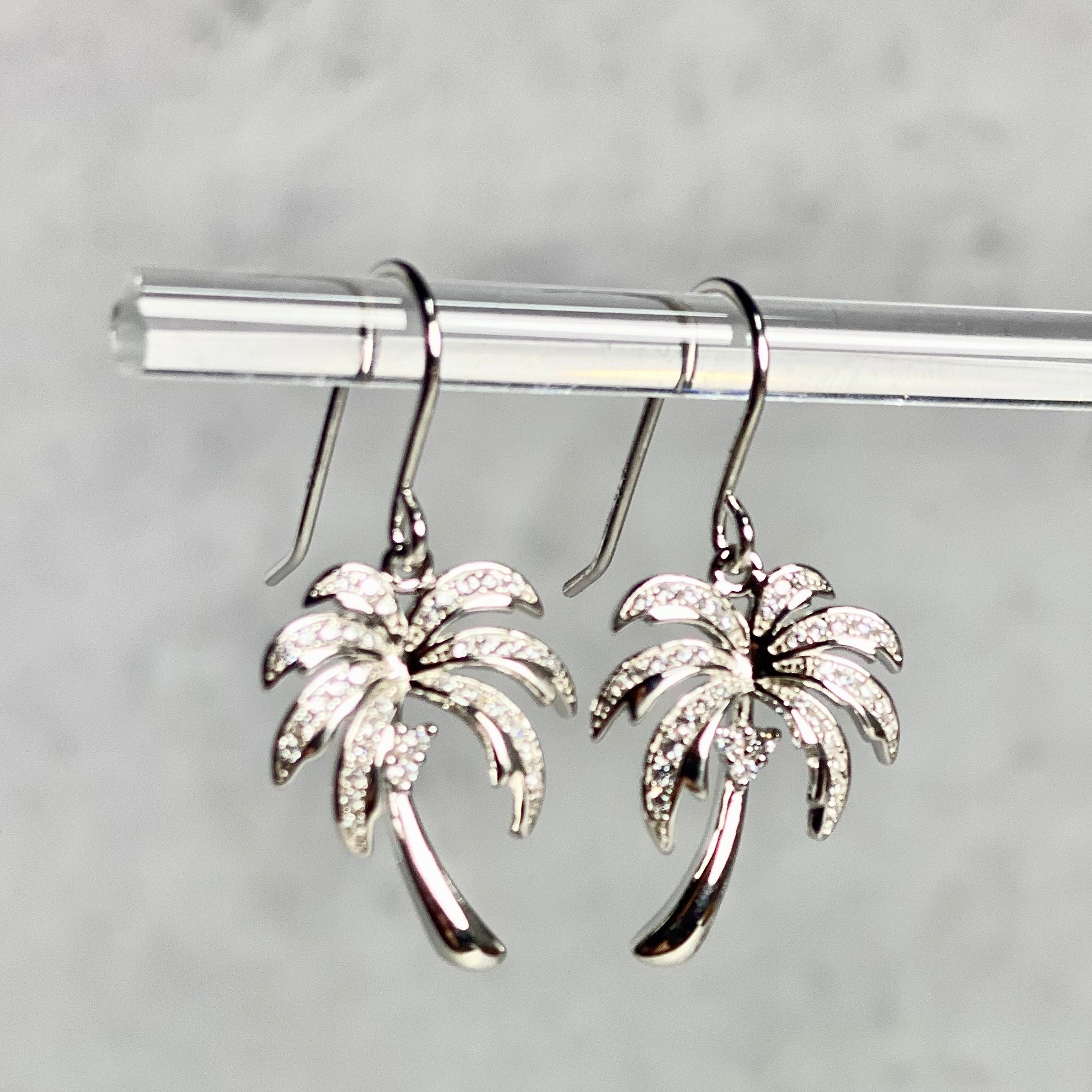 Palm Model Luck Earrings,925 Sterling outlets Silver