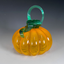 Load image into Gallery viewer, Large Glass Station Pumpkin
