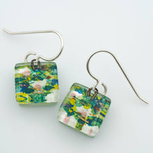 Load image into Gallery viewer, Nenuphar Square Earrings
