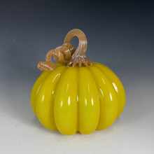 Load image into Gallery viewer, Large Glass Station Pumpkin
