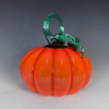 Load image into Gallery viewer, Large Glass Station Pumpkin
