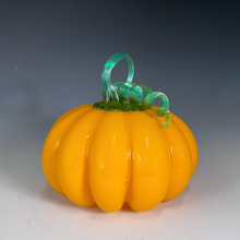 Load image into Gallery viewer, Large Glass Station Pumpkin
