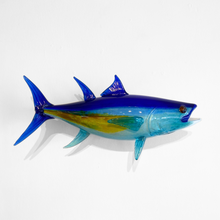 Load image into Gallery viewer, Wall Mounted Glass Blue Fin Tuna
