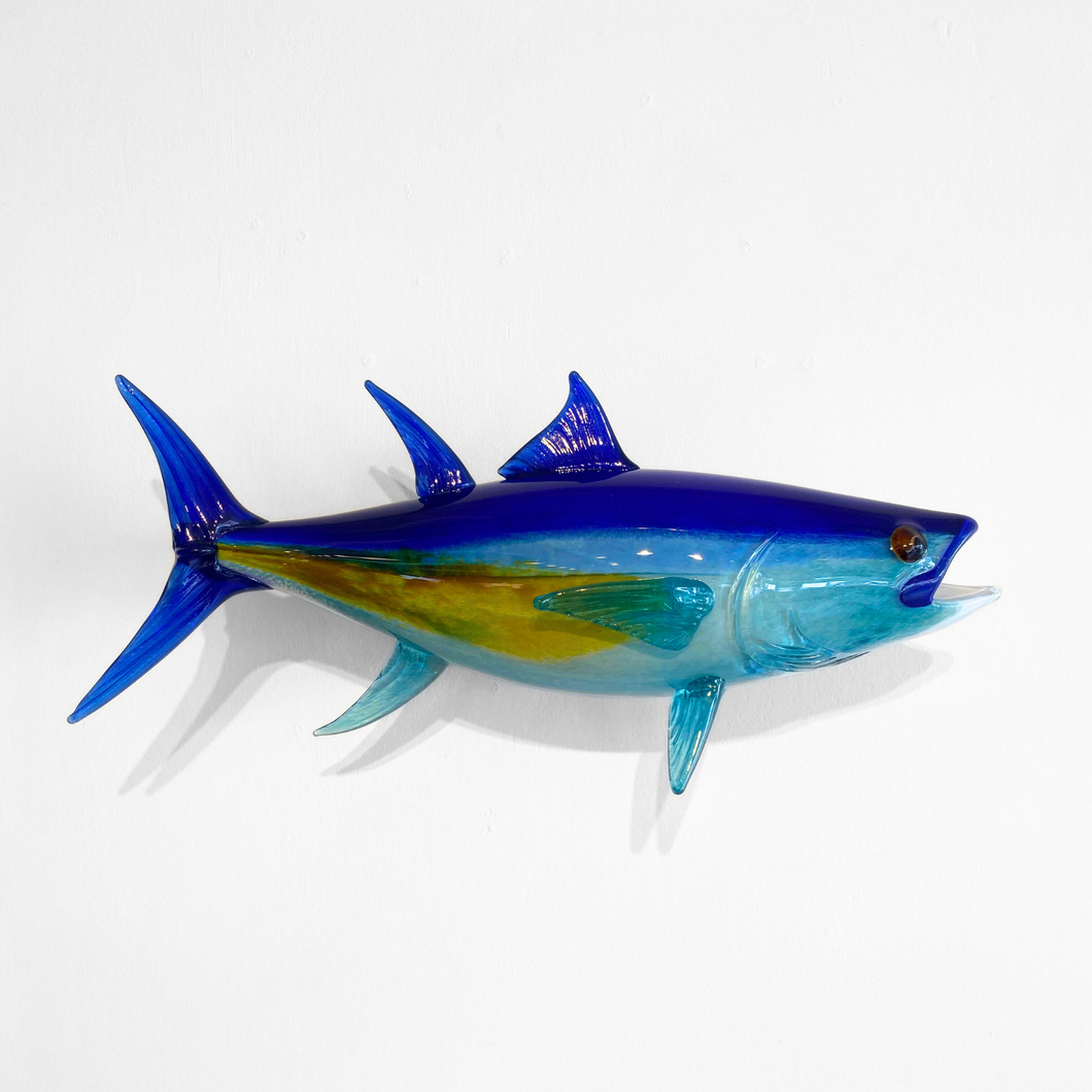 Wall Mounted Glass Blue Fin Tuna