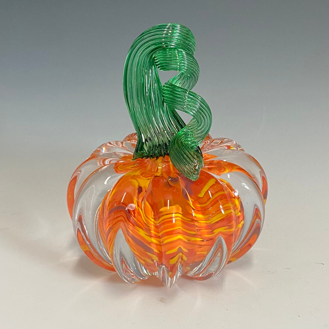 Mini Solid Glass Station Pumpkins