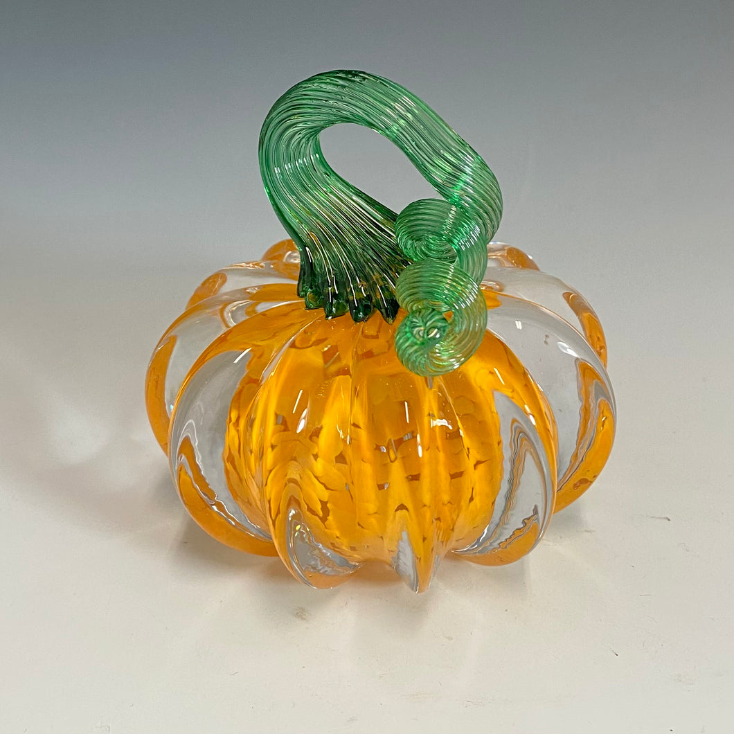 Mini Solid Glass Station Pumpkins