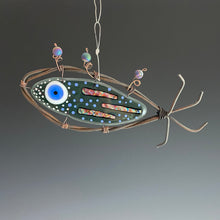 Load image into Gallery viewer, Small Fused Glass Fish
