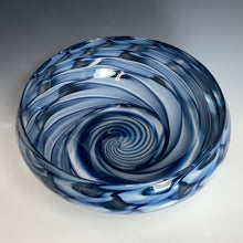 Load image into Gallery viewer, Steel Blue Vortex Bowl

