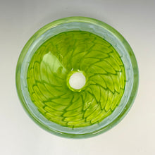Load image into Gallery viewer, Green and Light Blue Swedish Bowl
