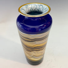 Load image into Gallery viewer, Cobalt Strata Traditional Urn
