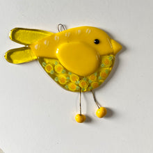 Load image into Gallery viewer, Fused Glass Bird Sun Catcher
