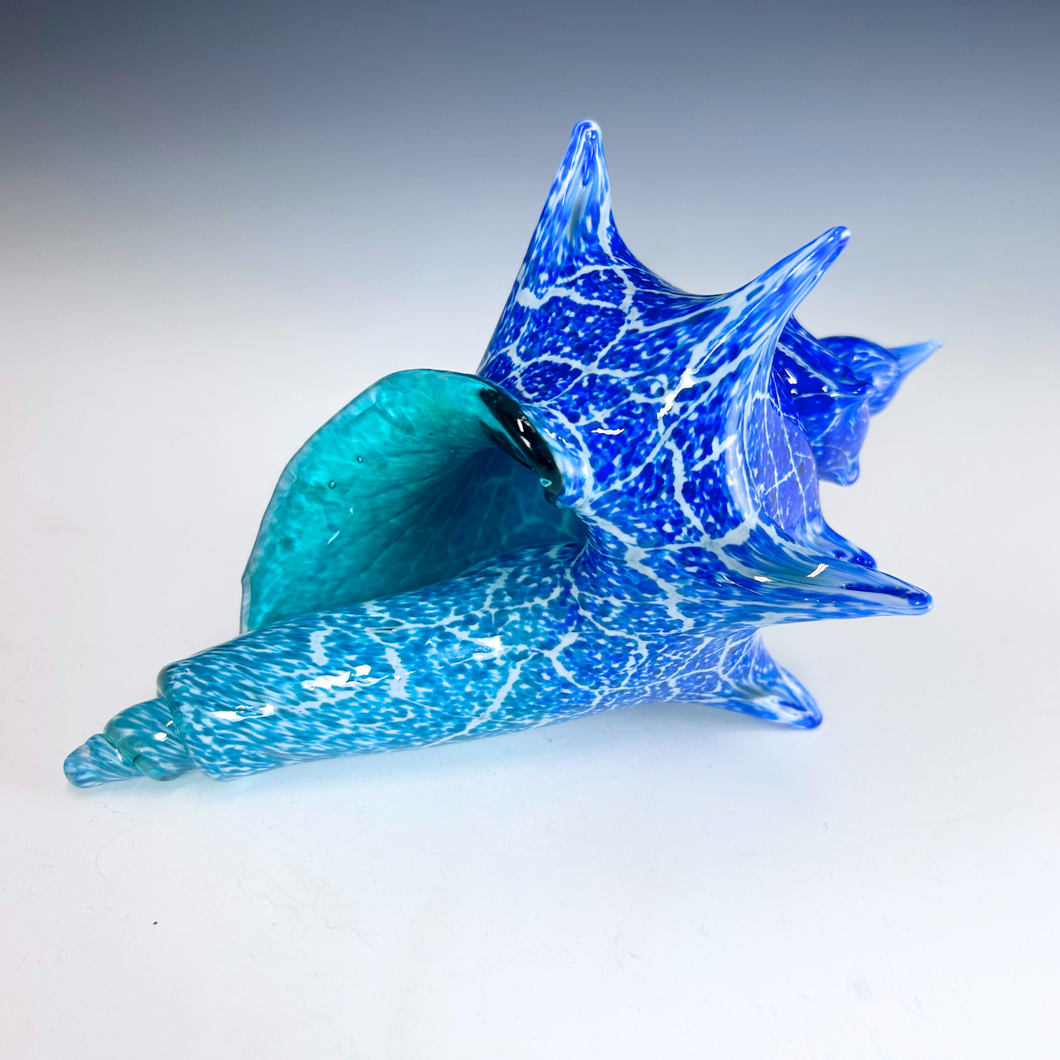 Glass Conch Shell