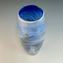 Load image into Gallery viewer, Midnight Wave Tall Vase
