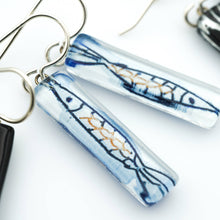 Load image into Gallery viewer, Pisces Bar Earrings
