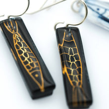 Load image into Gallery viewer, Pisces Bar Earrings
