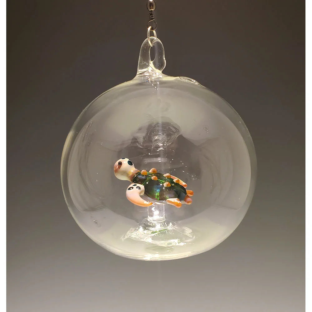 Sea Turtle Bubble Ornament