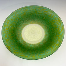 Load image into Gallery viewer, Low Batik Green Bowl
