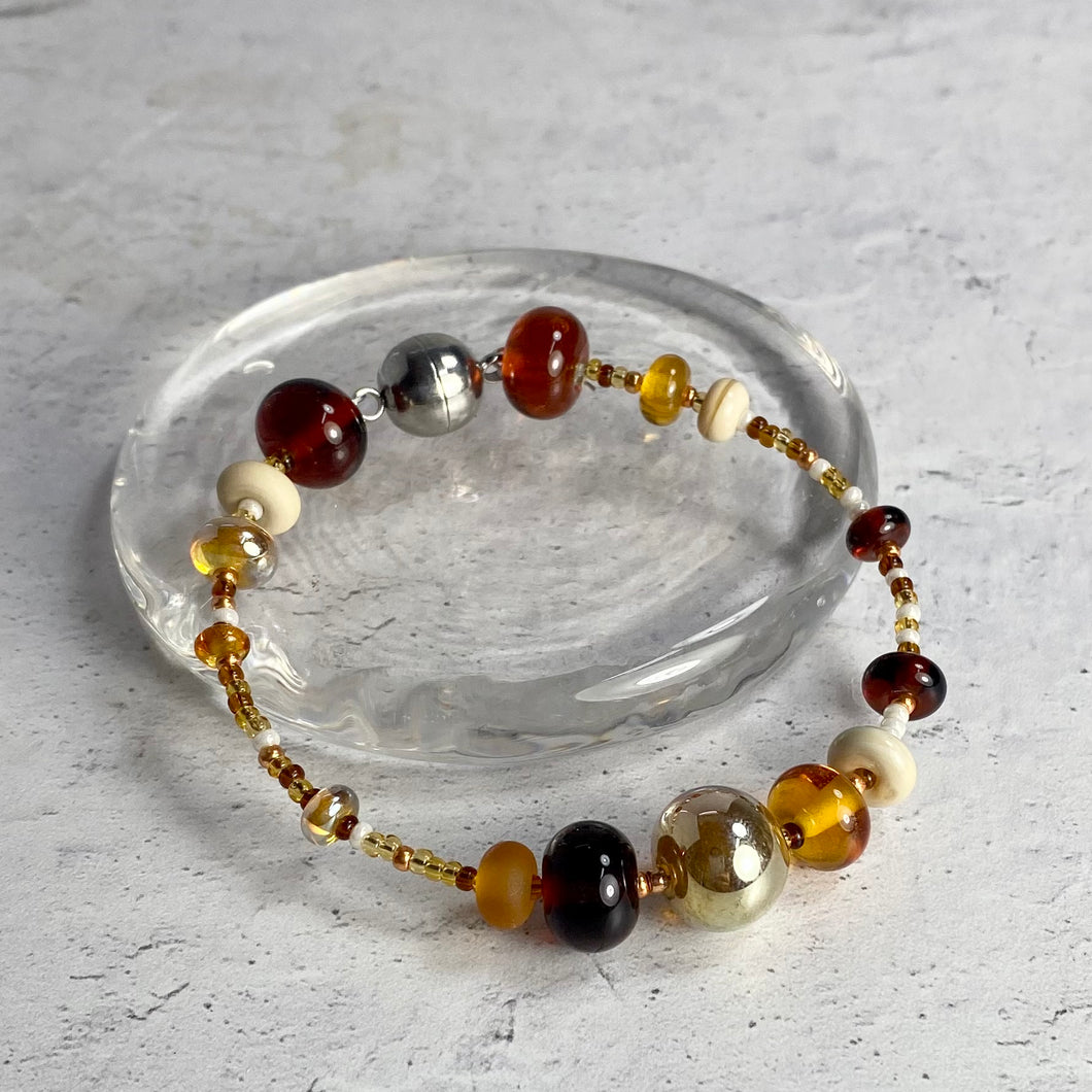 Glass Bead System Bracelet