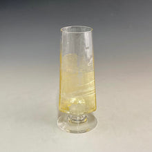 Load image into Gallery viewer, 24k Gold Leaf Champagne Glass
