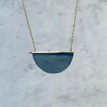Load image into Gallery viewer, Flat Half Moon Pendant
