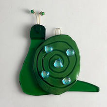 Load image into Gallery viewer, Fused Glass Snail Sun Catcher
