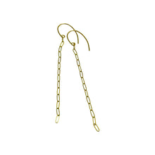 Load image into Gallery viewer, Bold Rectangular Chain Earrings
