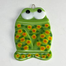 Load image into Gallery viewer, Fused Glass Frog Sun Catcher
