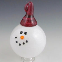 Load image into Gallery viewer, Snowman Head Ornament
