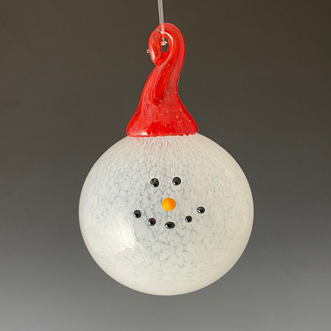 Snowman Head Ornament