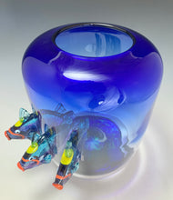 Load image into Gallery viewer, Blue Trigger Fish Bowl
