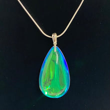 Load image into Gallery viewer, Dichroic Large Drop Pendant

